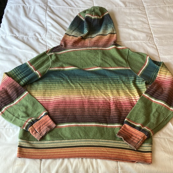 Aviator Nation Multicolor Striped Hoodie - Picture 10 of 14